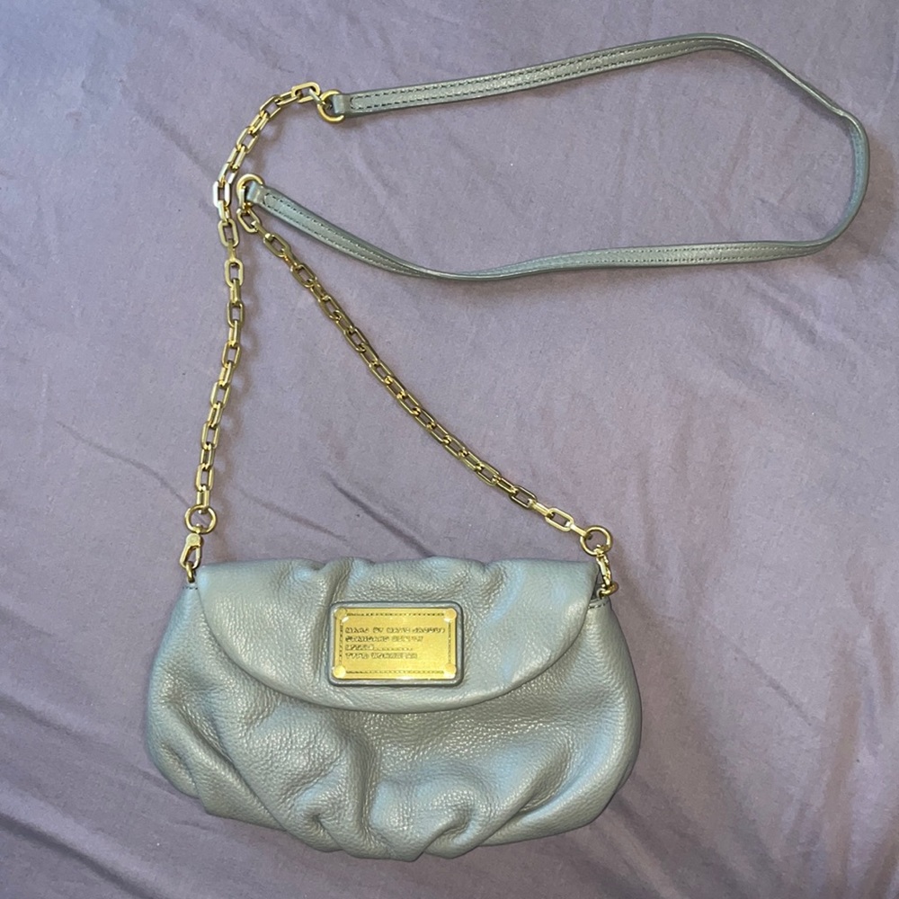 Grey Marc Jacobs workwear crossbody purse!
